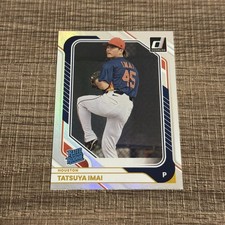 2026 Panini Donruss Baseball Rated Rookie Holo Foul Tatsuya Imai