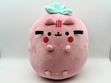 Pink Pusheen Strawberry Scented Squisheen Fruits Cat Plush
