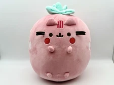 Pink Pusheen Strawberry Scented Squisheen Fruits Cat Plush