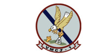 4" us marine corps vmcj-1 composite recon squadron bumper sticker decal usa made