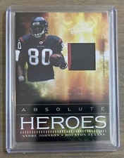 2007 Absolute Memorabilia Andre Johnson Absolute Heroes Prime Patch 25/50!🔥