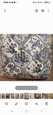 Rare Vintage Ralph Lauren Palm Harbor Octagonal KING Comforter Set 450 TC Sateen