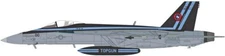 HOBBY MASTER 1/72 F/A-18E Super Hornet TOPGUN w/GBU-24 Finished Product New
