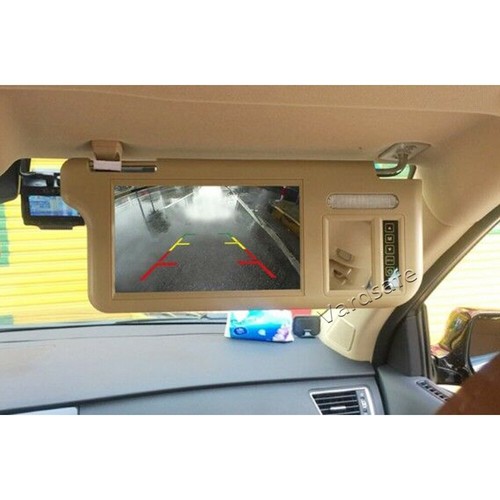 Sun Visor Rear View Monitor &Reverse Camera for Peugeot Partner Citroen Berlingo - Picture 3 of 8