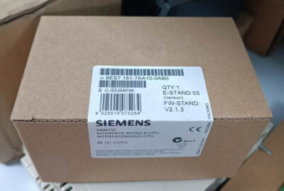 New Siemens 6ES7151-7AA10-0AB0 CPU 6ES7151-7AA10-0AB0 Central Pr0cessing Unit