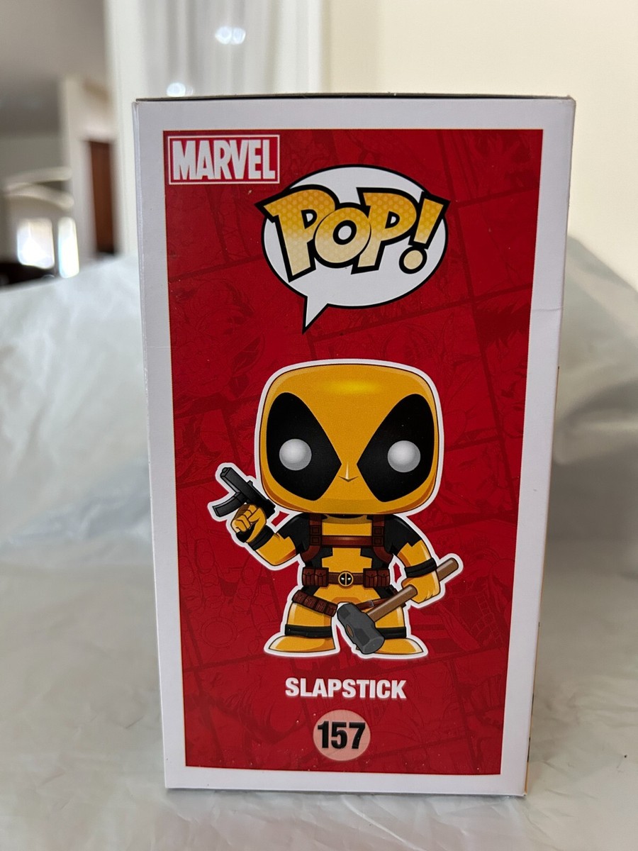 FUNKO POP! デッドプール スラップスティック SLAPSTICK Funko Pop! SLAPSTICK 156 & STINGRAY 157 Lot HOT TOPIC