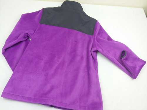 Women's Pink & Gray Fila Sport Fleece Zip Up Jacket Size M - Picture 3 of 3