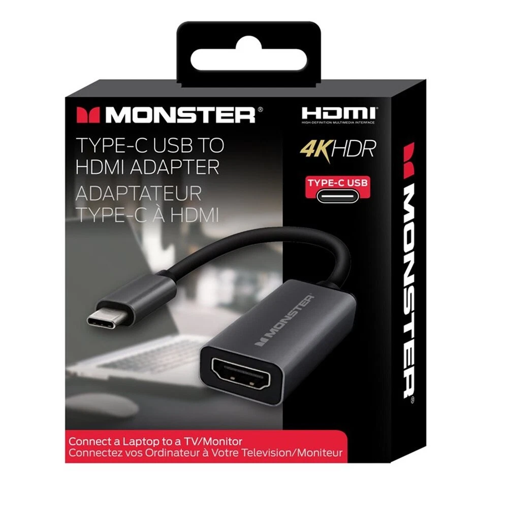 Monster USB Type-C to HDMI Adapter - Thumbnail 4