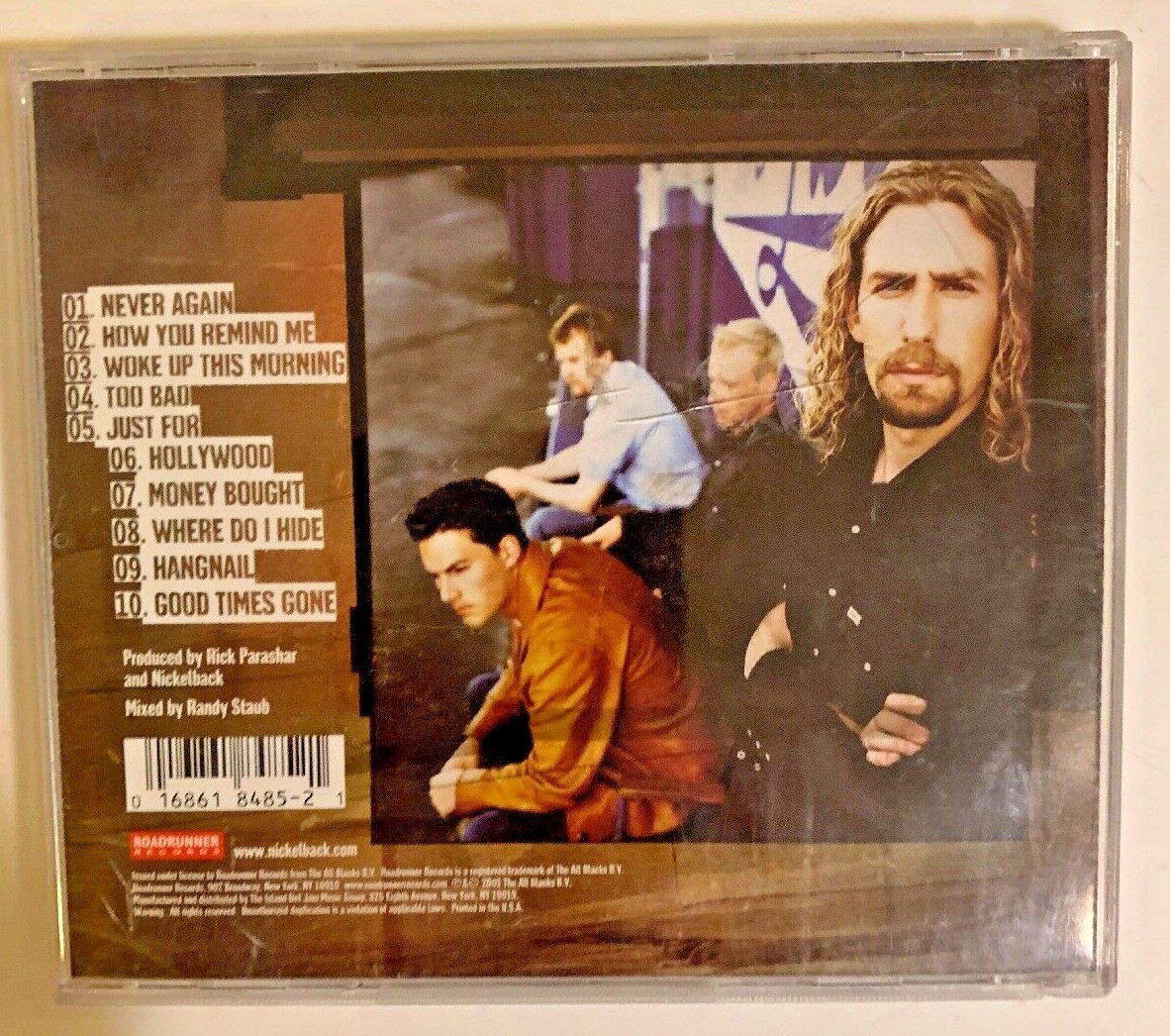 欧LP Nickelback Silver Side Up 081227935078 Roadrunner Records /00260 Silver Side Up by Nickelback (Album; Roadrunner; RRD 8485