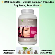 240 Ct. trunature Verisol Collagen Exp 08/2027 Skin Hair Nails Joint Support