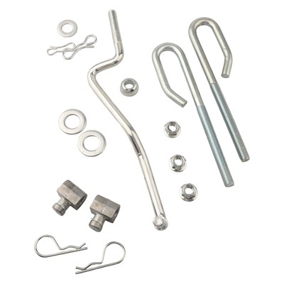 Anpassbares Deck Lift Hanger Kit für mehrere Rasenmäher Modelle effiziente Nutzung