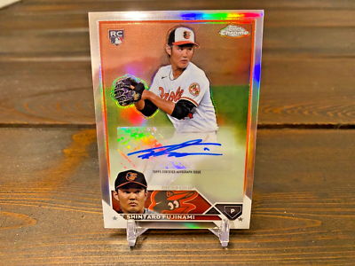 2023 Topps Chrome Update Shintaro Fujinami #AC-SF Refractor Auto 