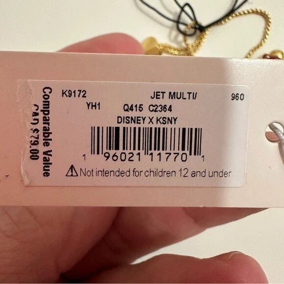 Brazalete Deslizante Dorado Kate Spade x Disney Minnie Mouse Foto 4 de 4