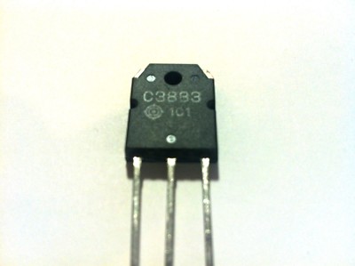 2 PIECES -- 2SC3883 SI-N+D 1500V 6A 50W New Original HITACHI
