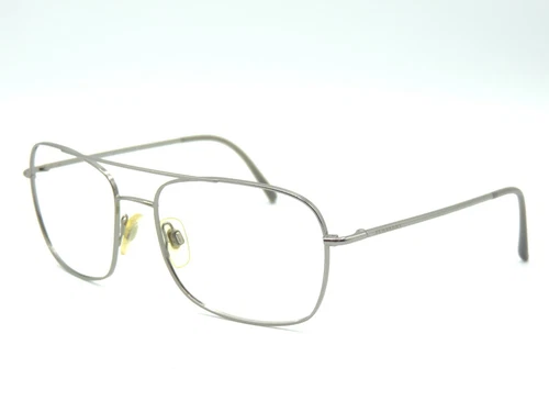 Burberry 3007 1003/11 Gunmetal Metal Pilot Eyeglass Frames 56 17 135