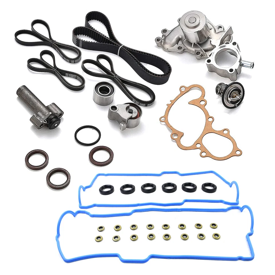 Kit de correa de distribución con bomba de agua para Toyota Tundra 4Runner Tacoma T100 3,4 L 5VZFE Foto 4 de 4