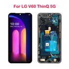 For LG V60 ThinQ 5G LM-V600 LMV600EA OLED Display Screen Digitizer Assembly W/Fr