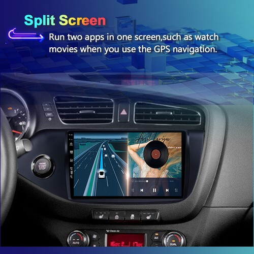 9''IPS Android 14 Autoradio Navi CarPlay Für Kia Ceed JD 2012-2016 WIFI 6G+128GB - Bild 8 von 18