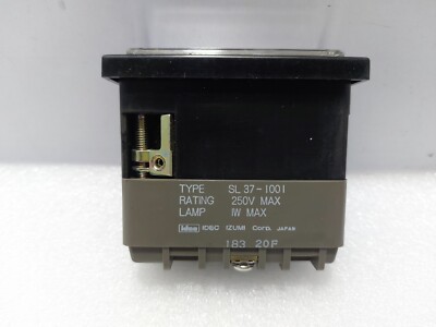 IDEC SL37-1001 Display Light Rating 250V MAX Lamp 1W MAX