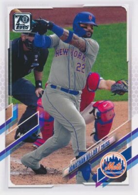 2021 Topps #479 JONATHAN VILLAR - New York Mets