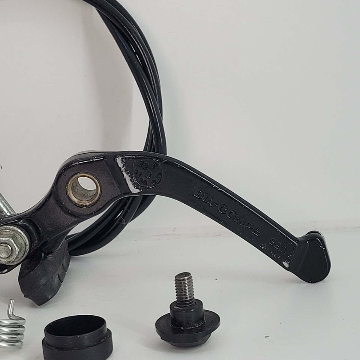Frein Avant Dia-Compe AD-990 U Pour BMX Ou VTT Vintage - Avec Joug Et Plaquettes C7 - Noir
