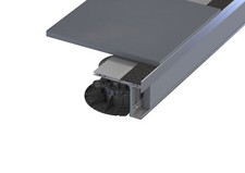 Randabschlussrahmen Pro mit Blende für Stein-, Beton- und Keramikplatten