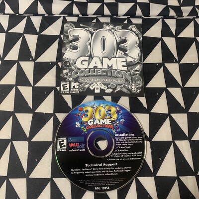 303 Game Collection (PC, CD, 2003) Manual And Disc Only 755142102548| eBay