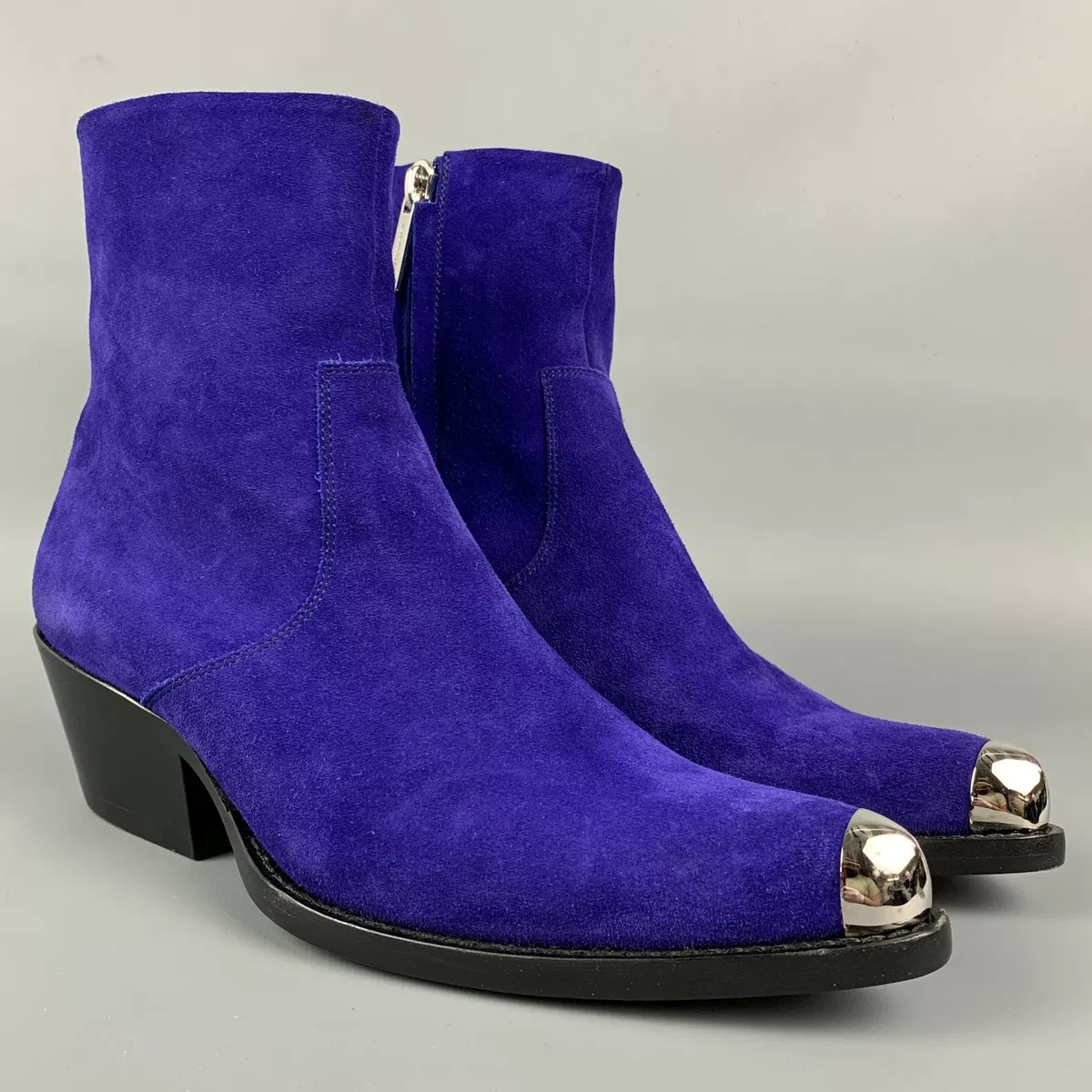 Calvin klein hotsell velvet boots