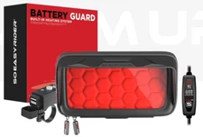 So Easy Rider Warm-Up Heated Phone Mount Case for Motorcycle ATV UTV Quad