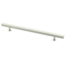 BRAND NEW MODERN BRAINERD STAINLESS STEEL 8 13/16" CABINET PULLS Qty 2