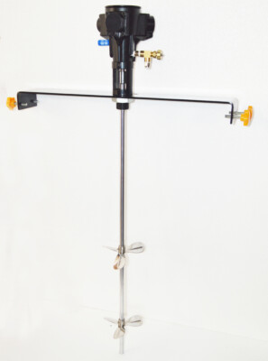 #ad #ad 50 Gallon Pneumatic Rung Tank Barrel Mixer Machine Agitator Mixing Beater 1 2HP $333.70