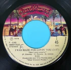 KISS "I Was made for Lovin You" mega rare with PS 1979 1st press PERU 45