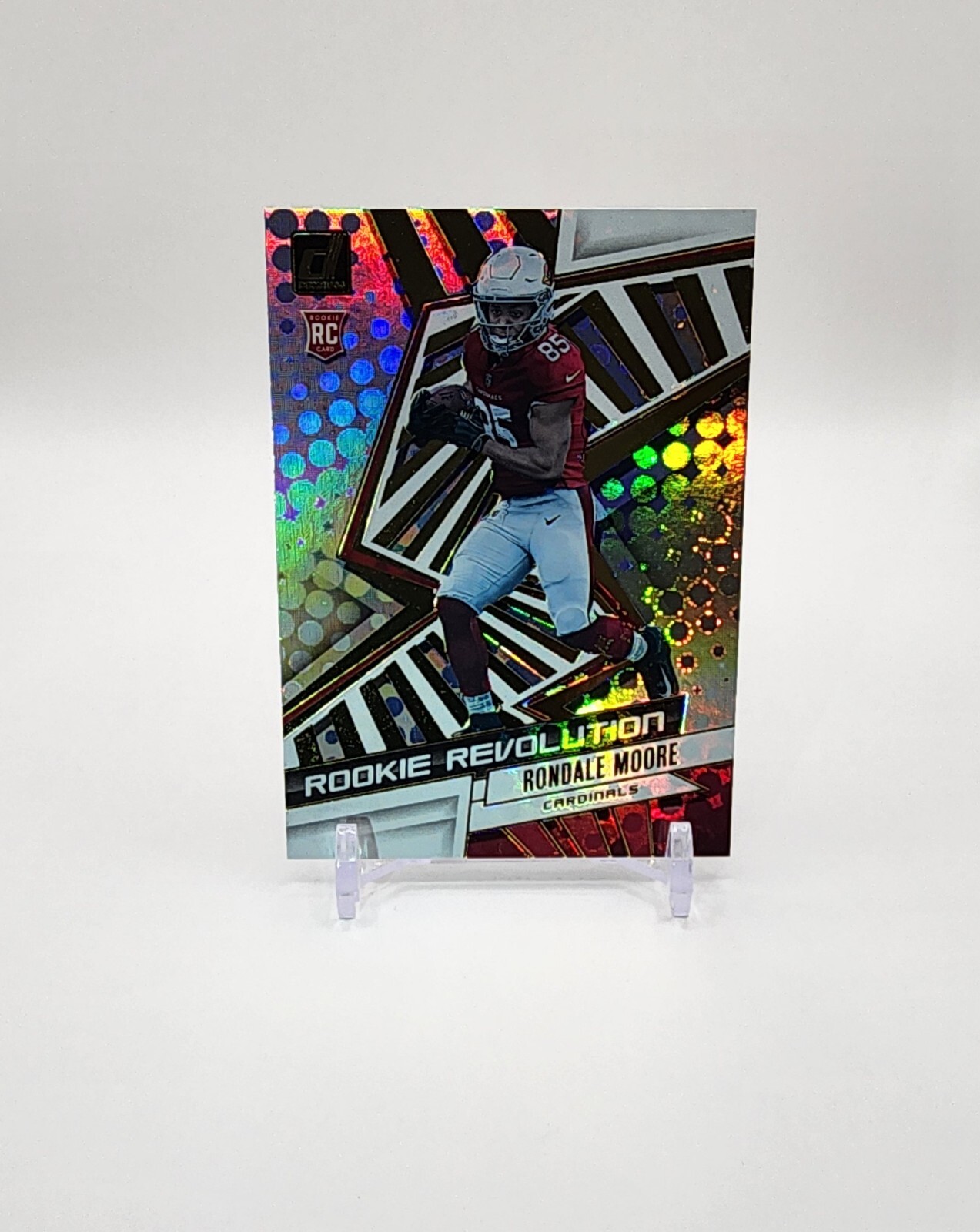 2021 Panini Donruss Rondale Moore Rookie No. REV-RMO Rookie Revolution