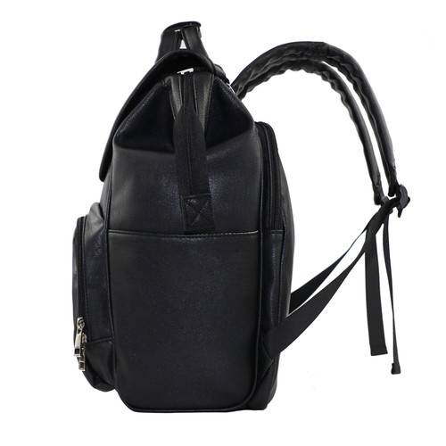 Diaper Backpack Fashion Diaper Bag Maternity Newborn Baby Back Pack PU Leather - Picture 3 of 9