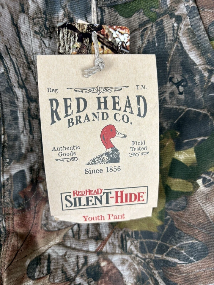 Red Head Cargo Pants Youth 2XL Camo Timber Silent Hide Hunting Travel Camping - Image 3 of 4