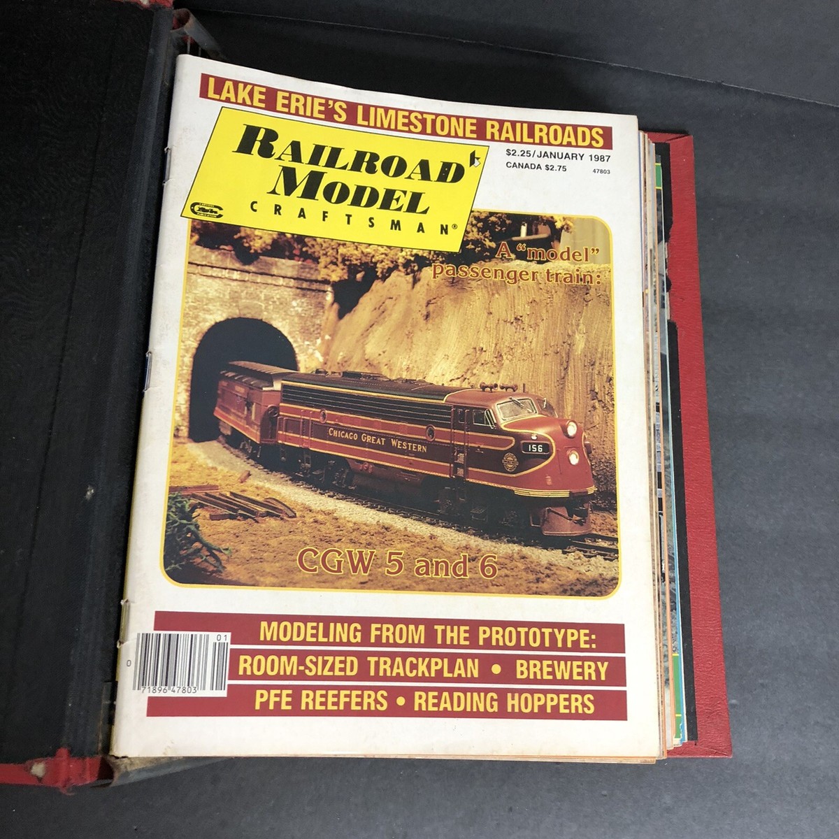 lay 1987 Railroad Model Craftsman Magazine 12 Back Issues