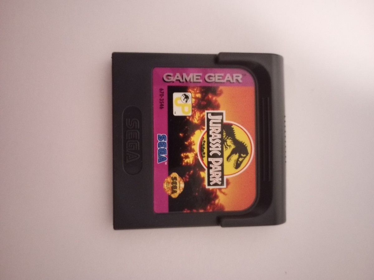 Jurassic Park (Sega Game Gear, 1993) 10086025118| eBay