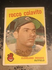 1959 Topps Rocky Colavito #420 VG