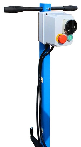 Lijadora de cinturón industrial portátil de 3" lijado de 3 fases ruedas 220 V - Imagen 16 de 17