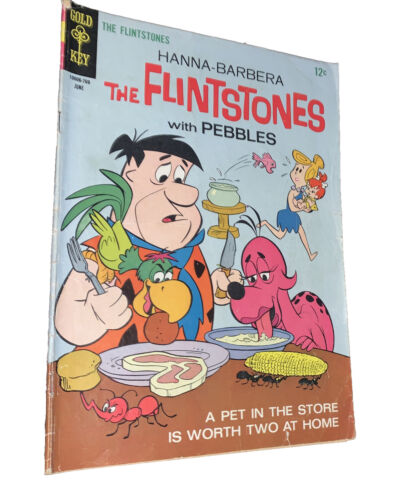 THE FLINTSTONES With Pebbles #40 (1967) Silver Age Gold Key Comics - Picture 3 of 6