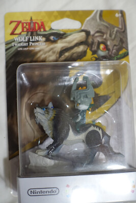 Wolf Link The Legend of Zelda Twilight Princess Nintendo Amiibo SEALED  45496892845|