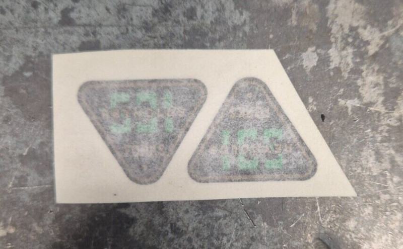 Reynolds 531 Fork Decal Set 1948-1973 H