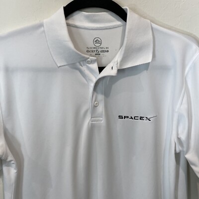 spacex golf shirt