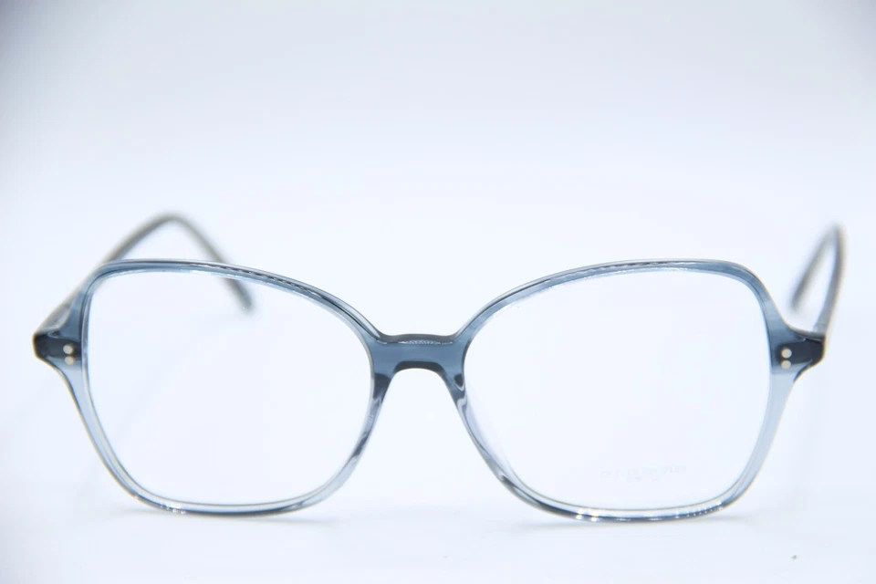 NUEVOS ANTEOJOS OLIVER PEOPLE OV 5447U 1702 MONTURAS AUTÉNTICAS AZULES TRANSPARENTES 57-16 Foto 2 de 4