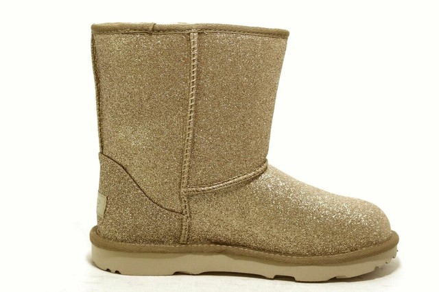 kids gold boots