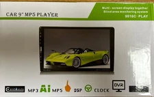 Car MP5 Player 9" Multi Full Touchscreen. Blind Monitoring