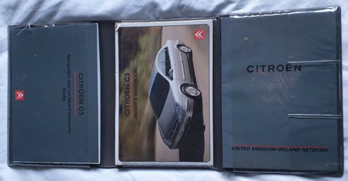 Citroen C5 Bj 2001 Betriebsanleitung und Radioanleitung mit Mappe
