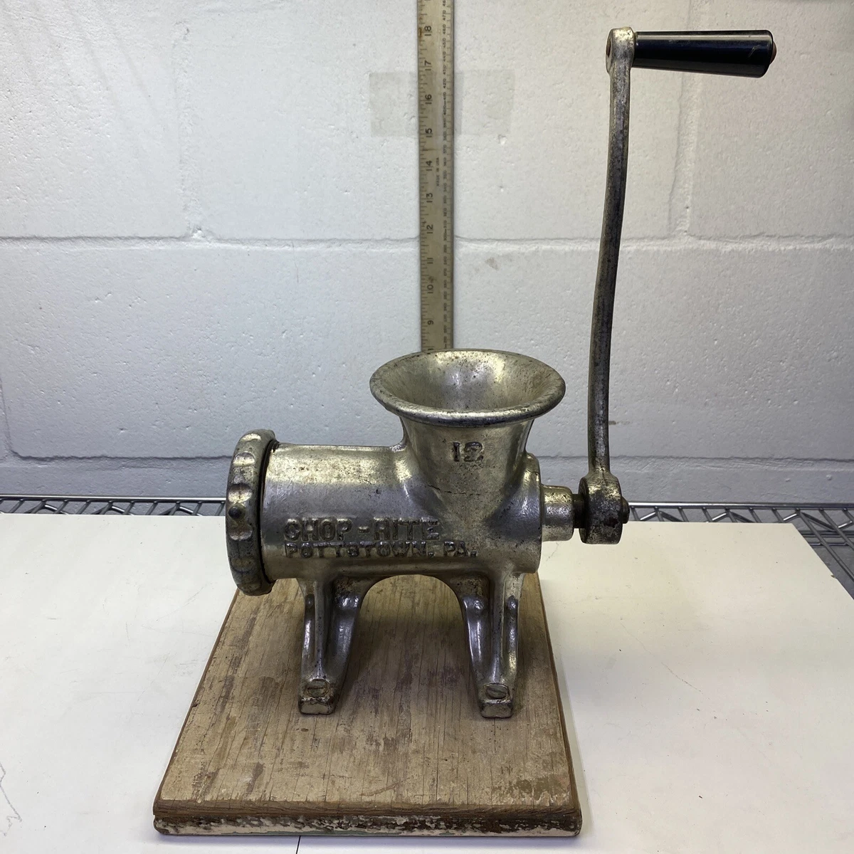 Chop rite meat grinder deals