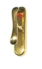 Maniglia cremonese per finestre e porte-finestra in ottone - movimento Gratz