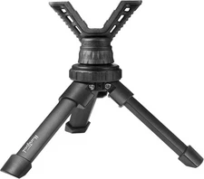 Portable Tripod Rifle Shooting Rest for Table Bench Shooting Range Practice, Adj